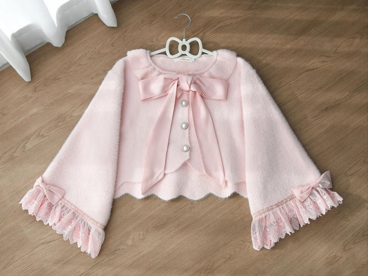 MIST~Qian's Letter~Sweet Lolita Sweater Winter Cardigan Coat (L M S) 41842:720766