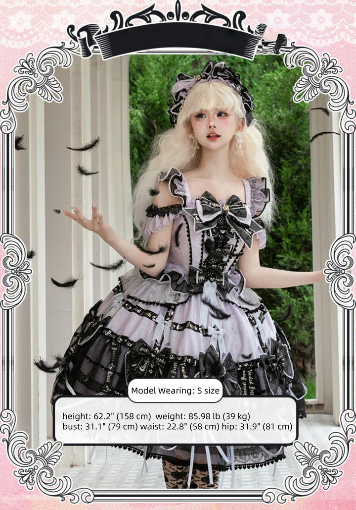 Puppets and Doll - Dream Bow - Bow Decoration Voile Gorgeous Lolita JSK