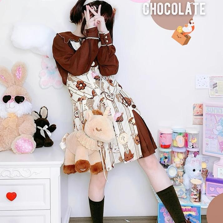 (BFM)NANACO~Kawaii Lolita Unicorn Messenger Bag Doll Shoulder Bag   