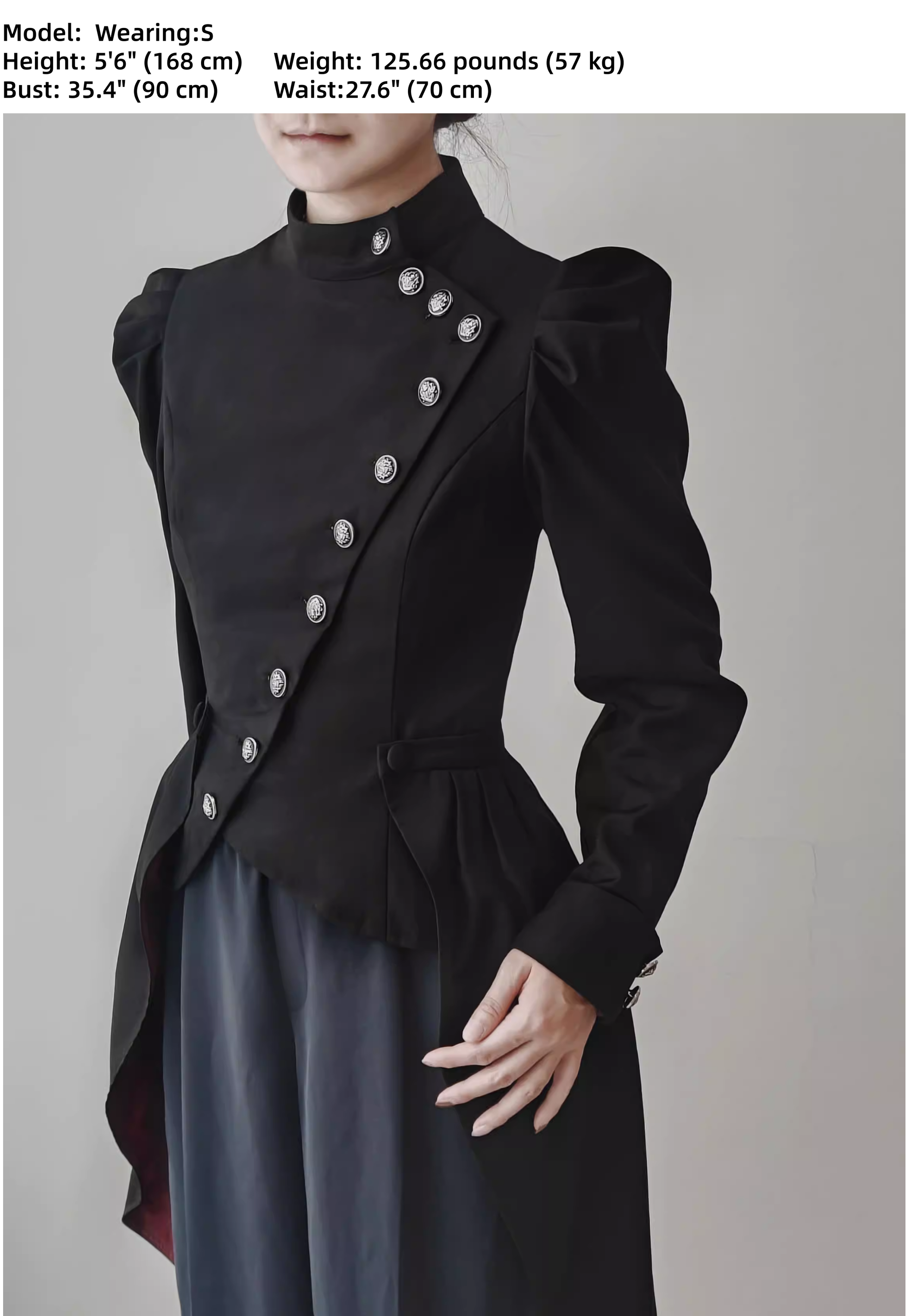 White Night Sonata - Ouji Lolita Embroidery Coat, Detachable Trailing