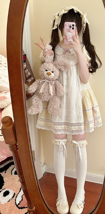 Spireme Cat~Lolita Kawaii Doll Sense Dress   