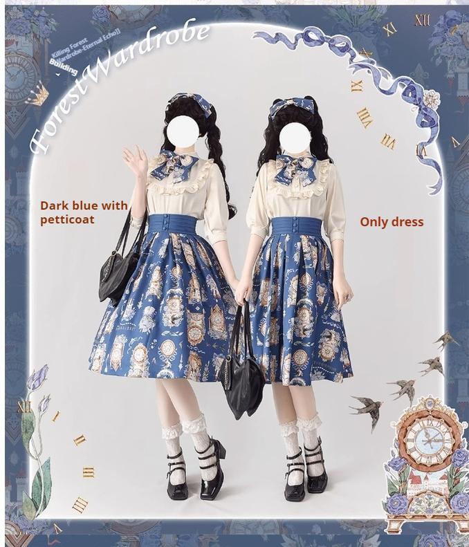 Forest Wardrobe~Eternal Echo~Sweet Lolita Skirt Classic Daily Lolita Blouse 20198:638276