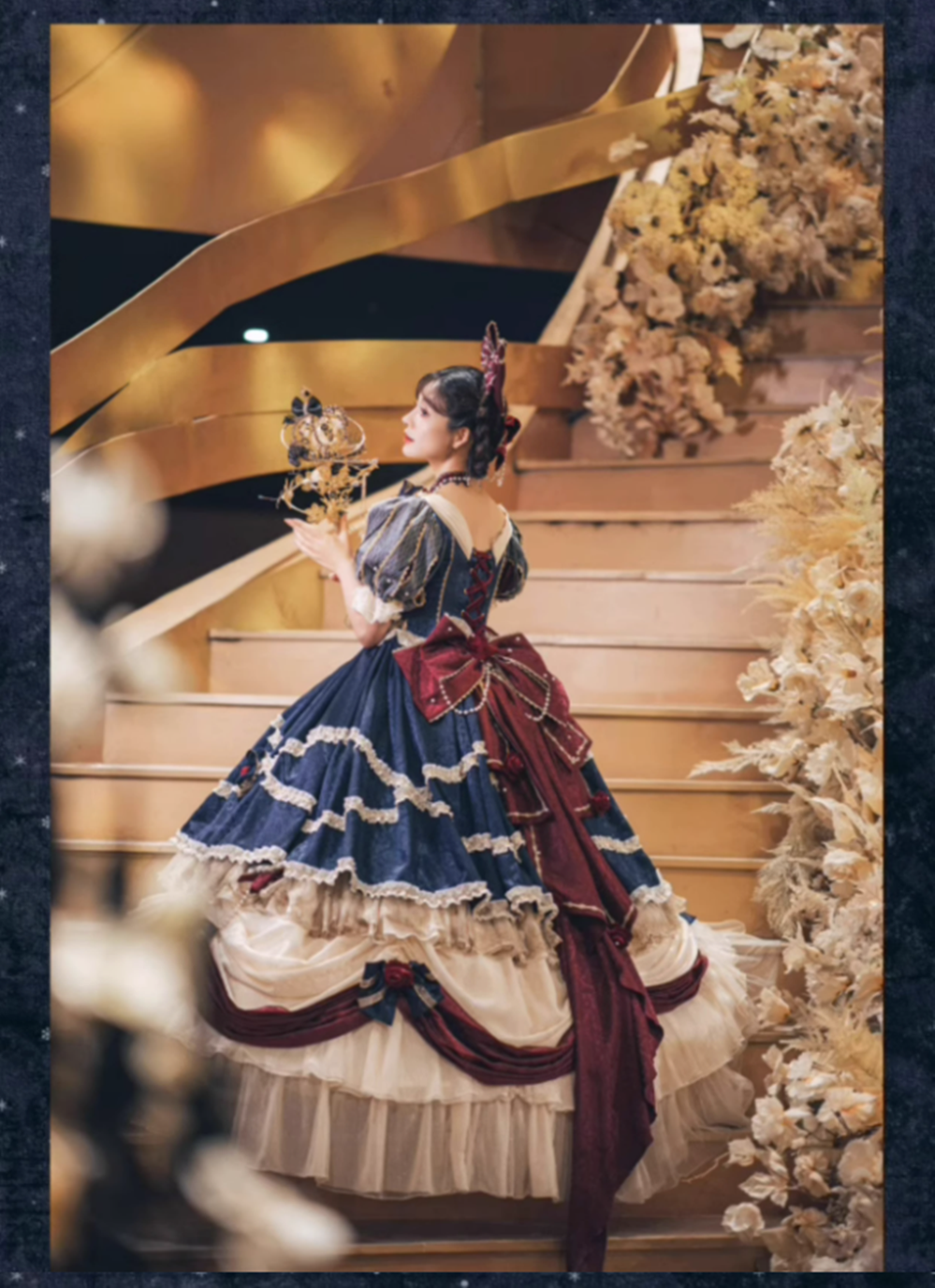 (Buyforme)Moon Beauty~Snow White Nursery Rhyme One Piece OP Set