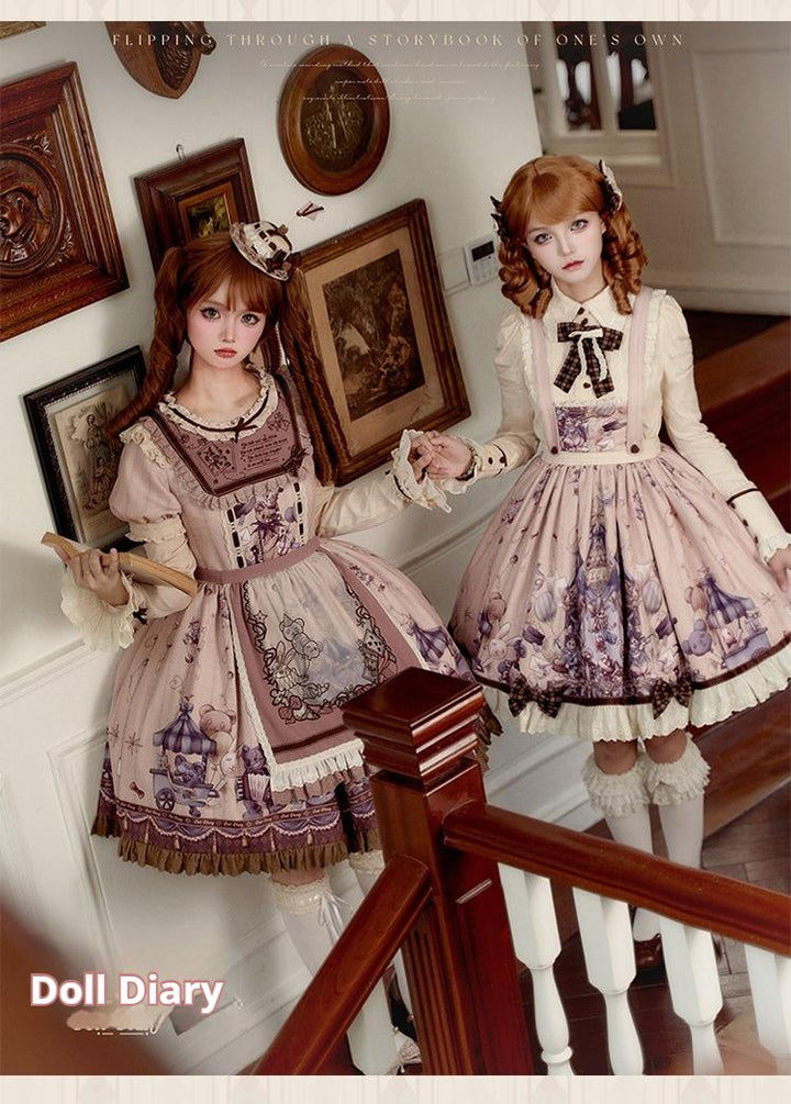 Spireme Cat~Doll Diary~Kawaii Lolita Dress Suit Doll-like Dress