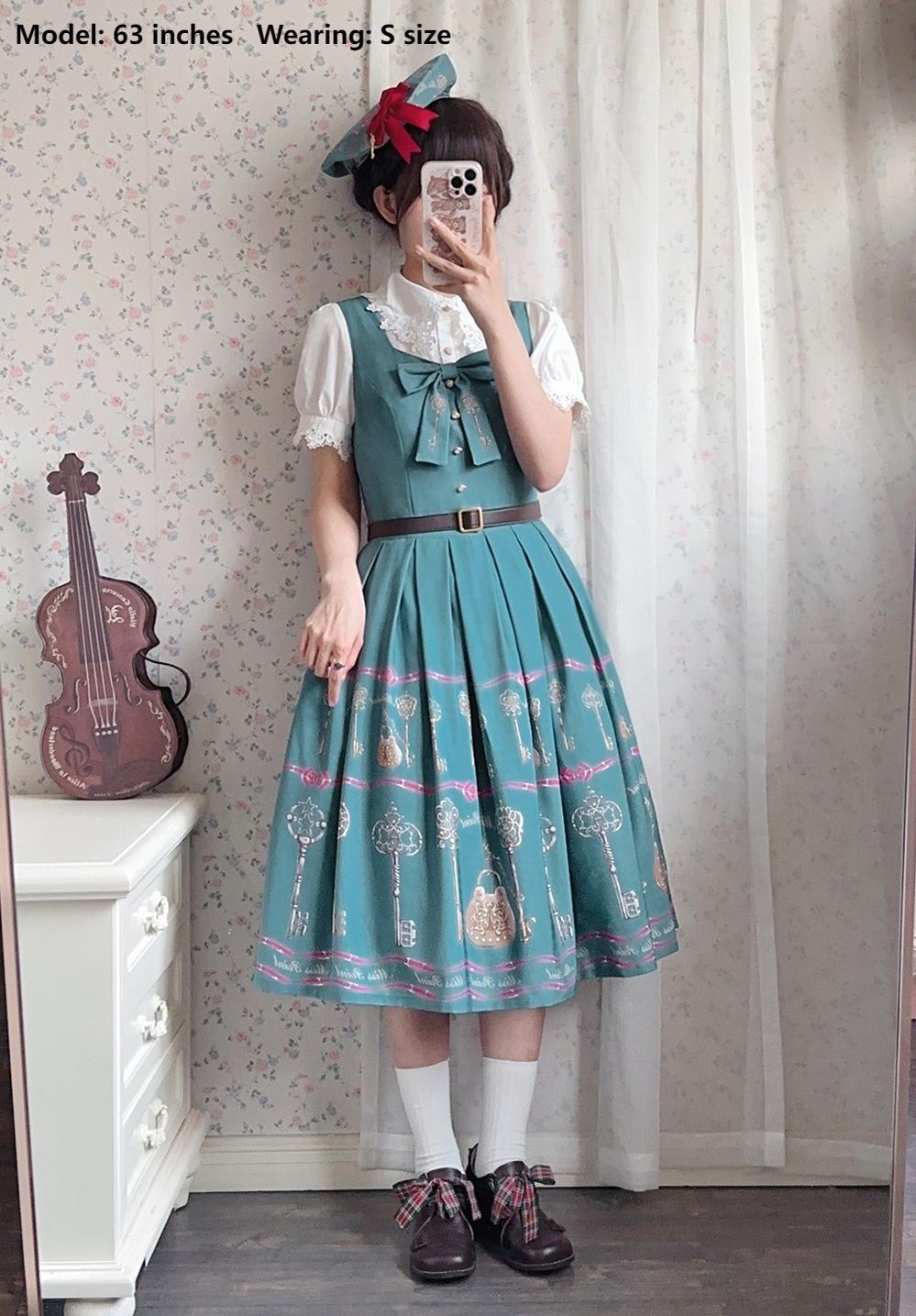 Miss Point~Antique Key~ Elegant Lolita JSK Retro Lolita Dress   