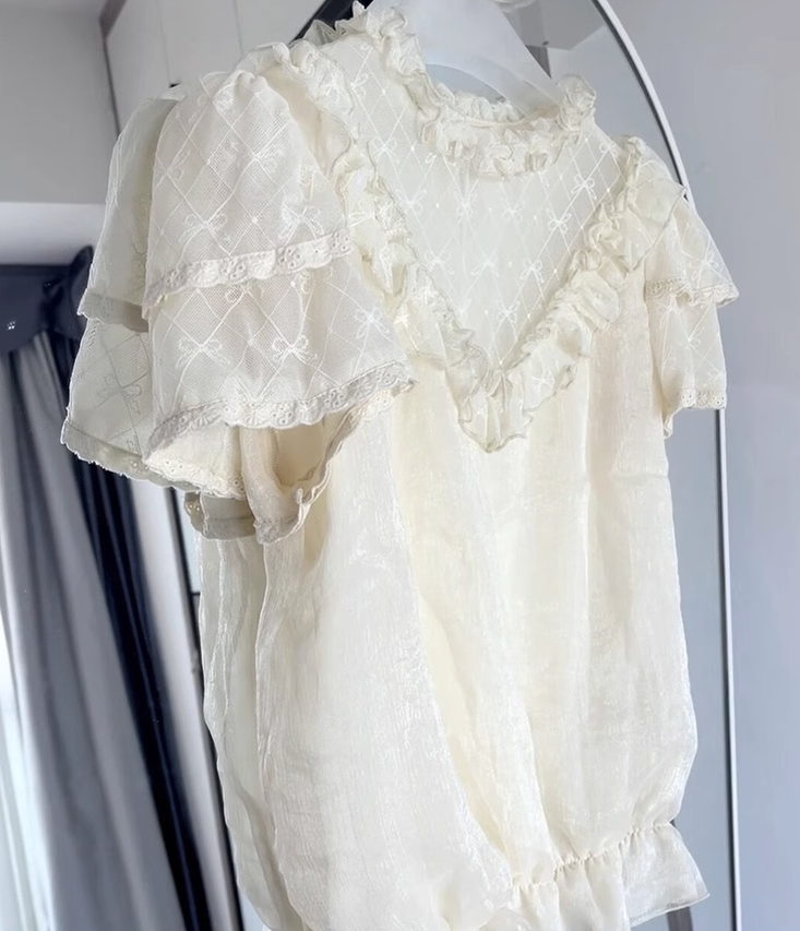 Sakurada Fawn - Plus Size Lolita Short Sleeve Shirt