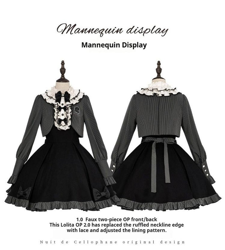 Chunhewusan~Viorel Nocturne~Classic Lolita OP Elegant Lolita Dress   