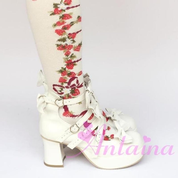 Antaina~Sweet Lolita Heel Shoes Plus Size Shoes   