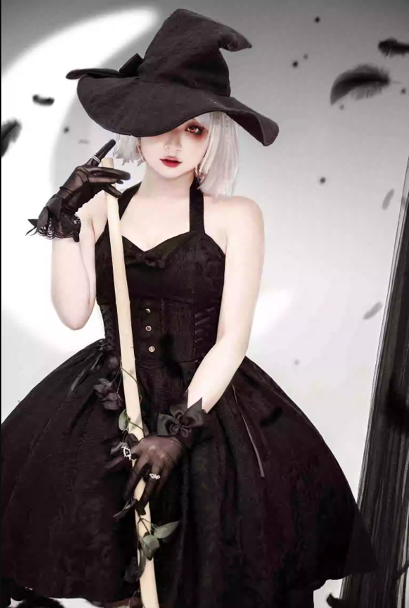(BFM)Strawberry Duck~Gothic Lolita Dress White Lolita JSK 29578:357526