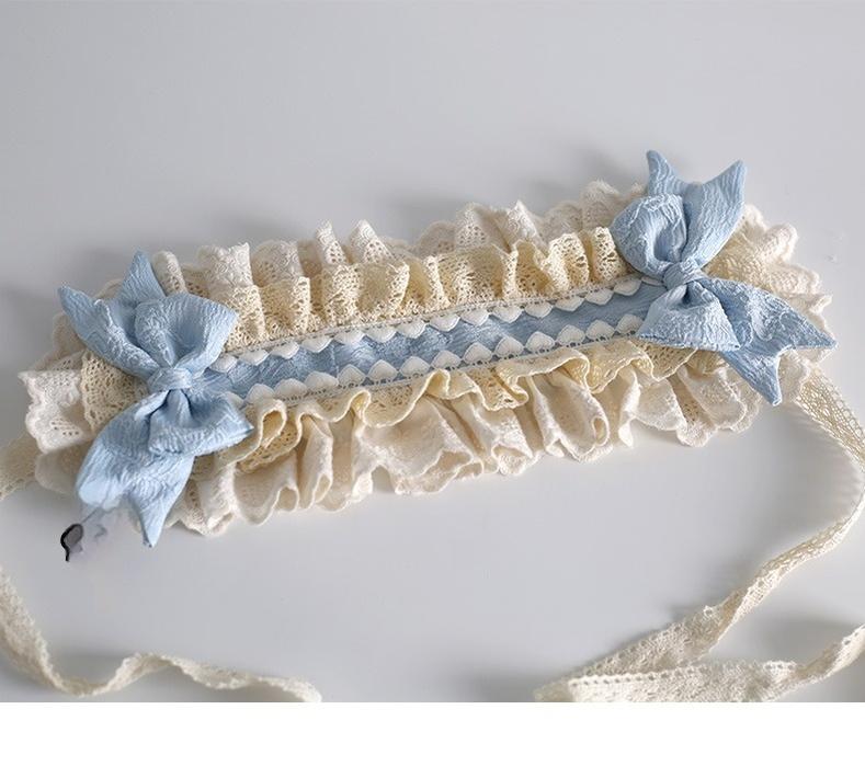 Xiaogui~Sweet Lolita Headband Lace Hairband Ballet Style