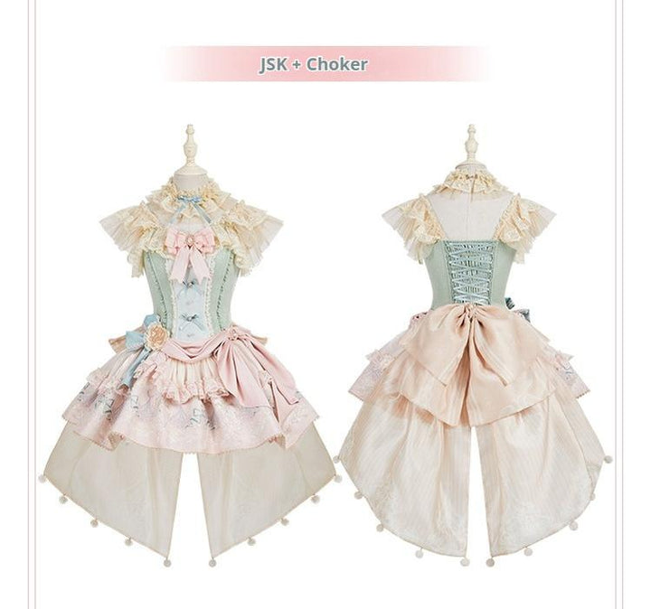 Nikki Tomorrow~Deer Dreaming~Sweet Lolita JSK Bodice Dress with Detachable Straps