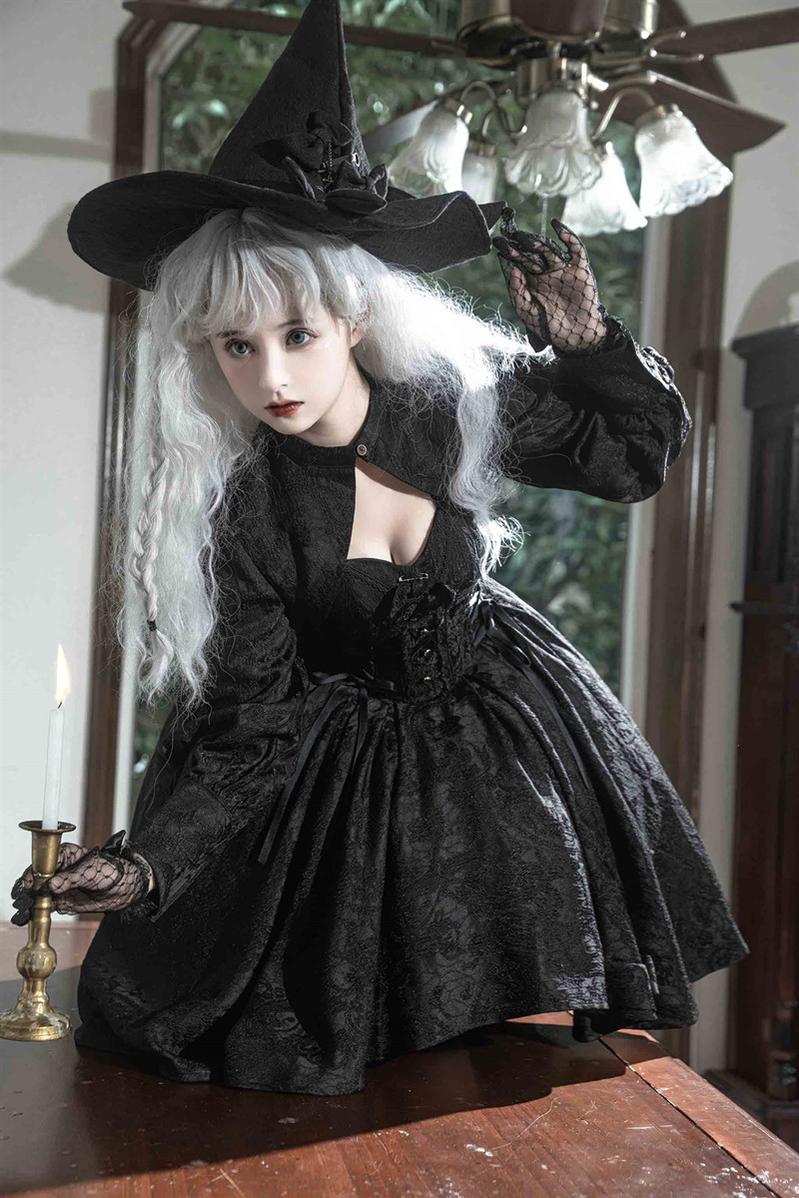 (BFM)Strawberry Duck~Gothic Lolita Dress White Lolita JSK 29578:357492