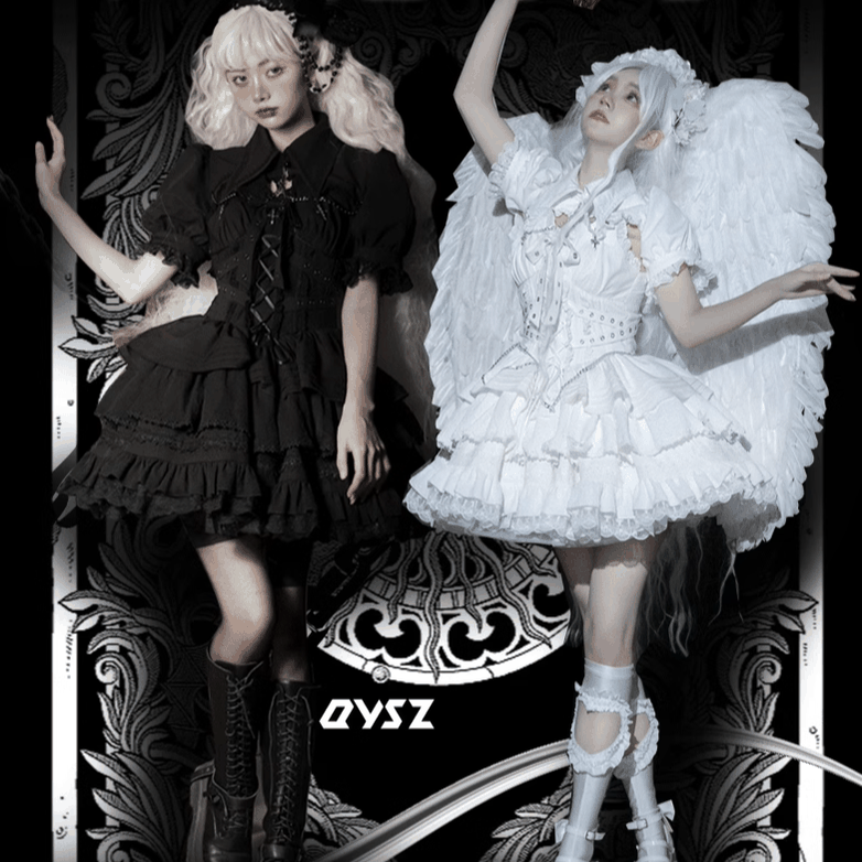 OCELOT - Contract Cross - Gothic Lolita Headband Multicolors