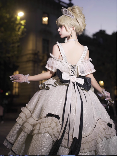 Immersive Original~Wealthy Heiress~Elegant Lolita Dress Princess Birthday Dress   