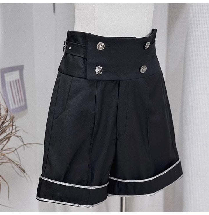 CastleToo~Rules of the Otherworld~Gothic Ouji Lolita Shorts Set with Embroidery Jacket (L M S XL) 43013:762914
