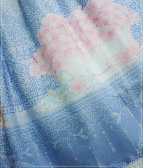 Chess Story~Peach blossom And Snow~Sweet Lolita JSK Multicolor   