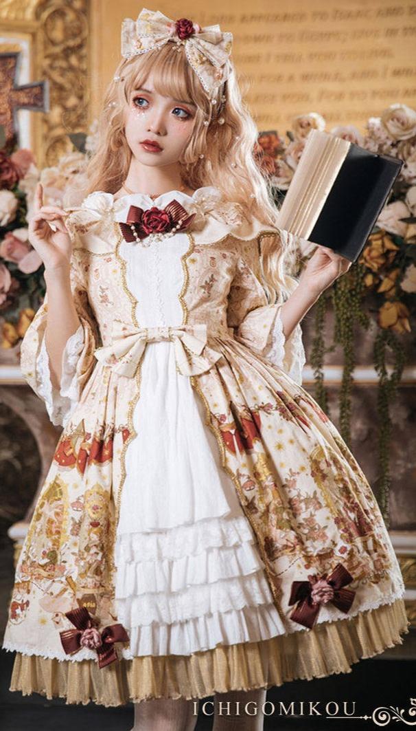 The Little Prince - Plus Size Lolita Dresses, Rose Prints & Bows