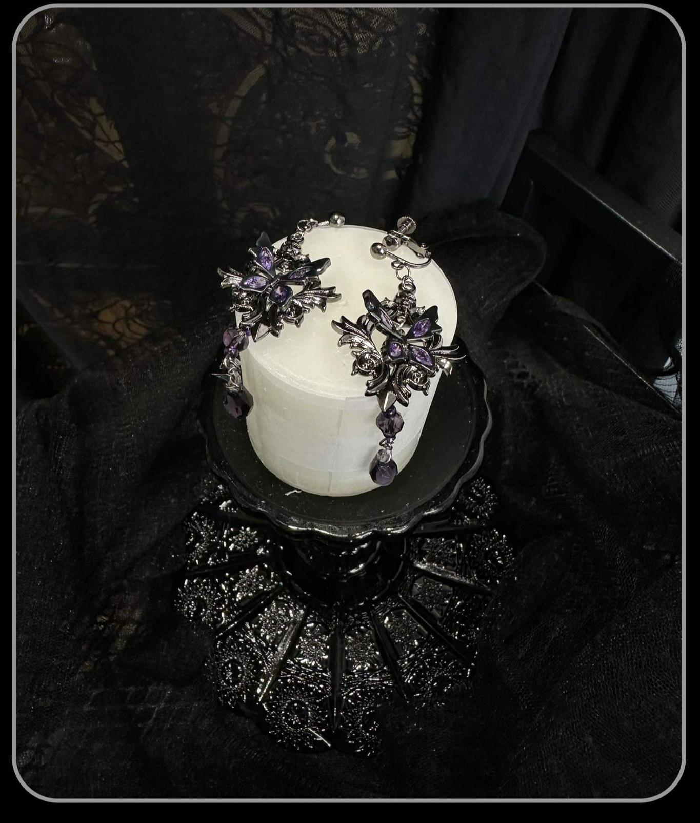 Susin Lolita - Bone-Eroded Butterfly - Gothic Lolita Headdress & Accessories 44052:793605