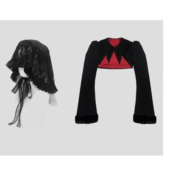 Blood Supply - Misty - Gothic Lolita Dress Black JSK Halloween