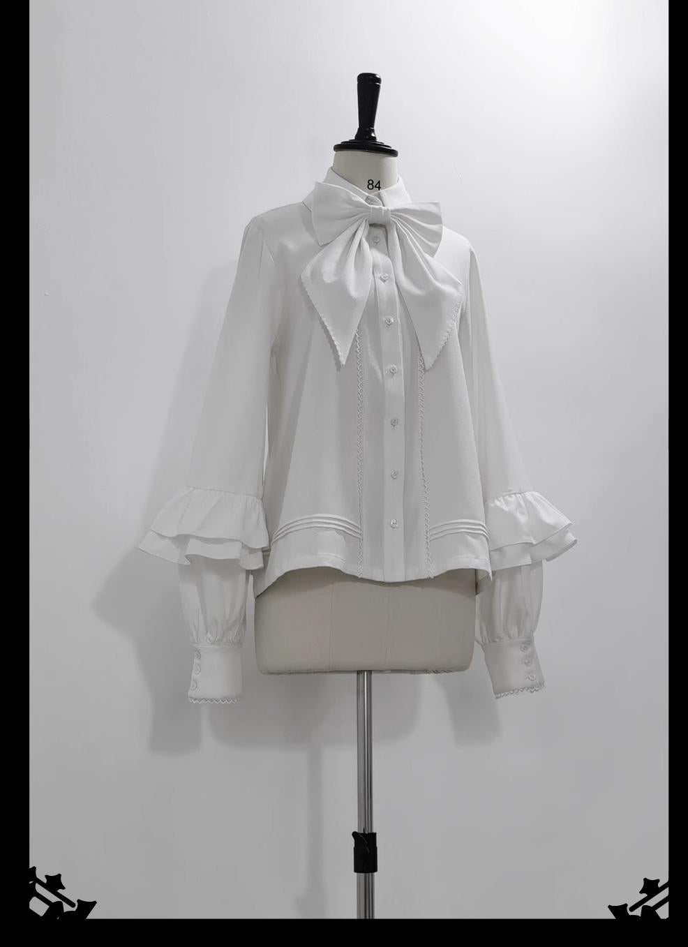Princess Chronicles - Doll - Ouji Lolita Shirt Retro Elegant Prince Lolita Shorts Suit