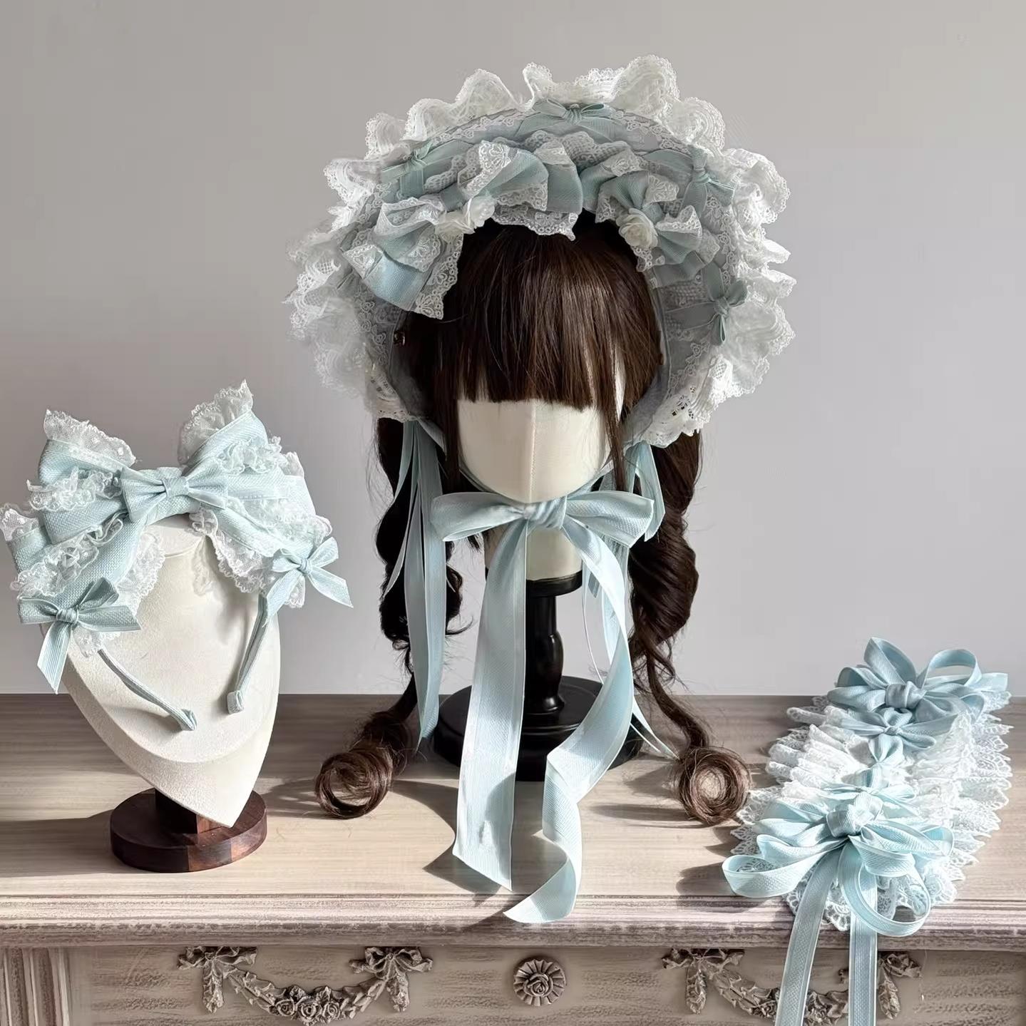 Wedding Sweet Lolita Accessories, Dramatic Bows