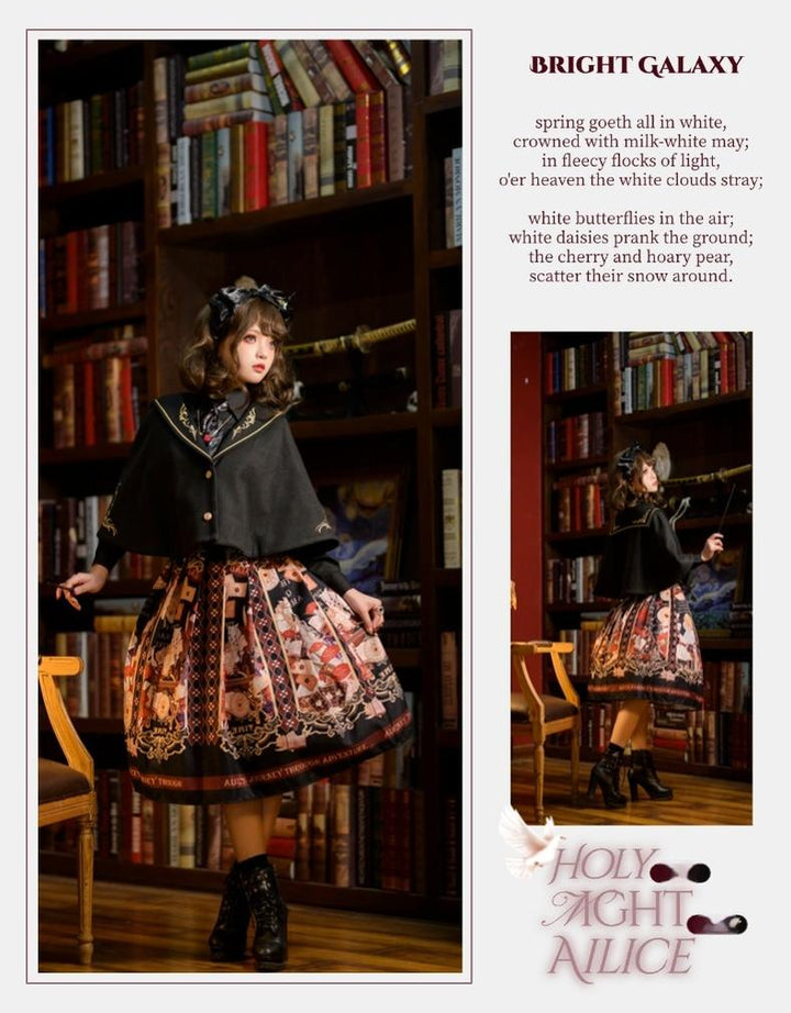 Alice in Wonderland~Holy Night Alice~Classic Lolita Dress Preppy Style Bust-supporting JSK 40466:663926