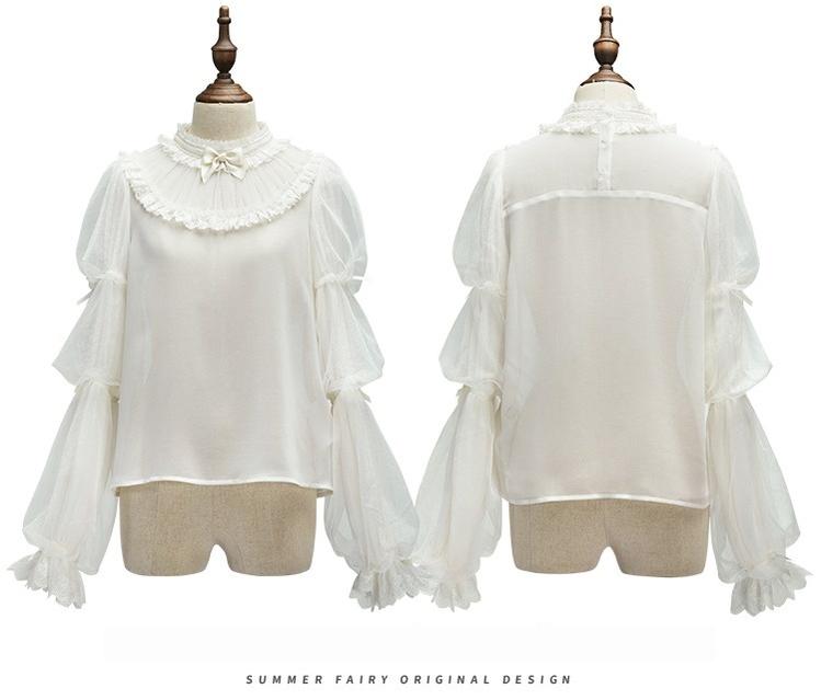 Summer Fairy - IP Collab Sweet Lolita Jumper Dress Flutter Sleeves OP