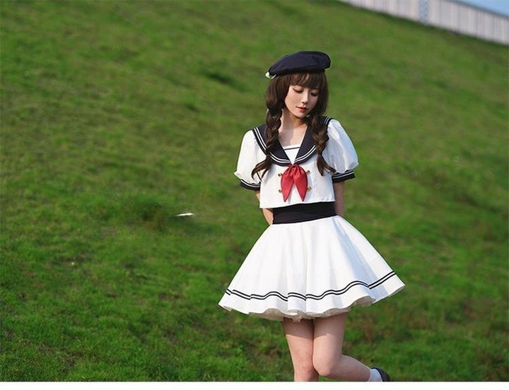 Beleganty - Sea and Wind Separate SP 3.0 - Sailor Lolita Skirt, Long/Short Lengths