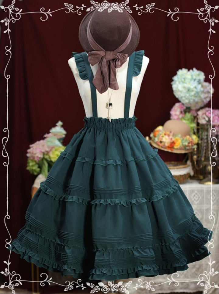 Tiny Garden~Old Love Songs~Lolita Elegant Vintage SK and Waistcoat   