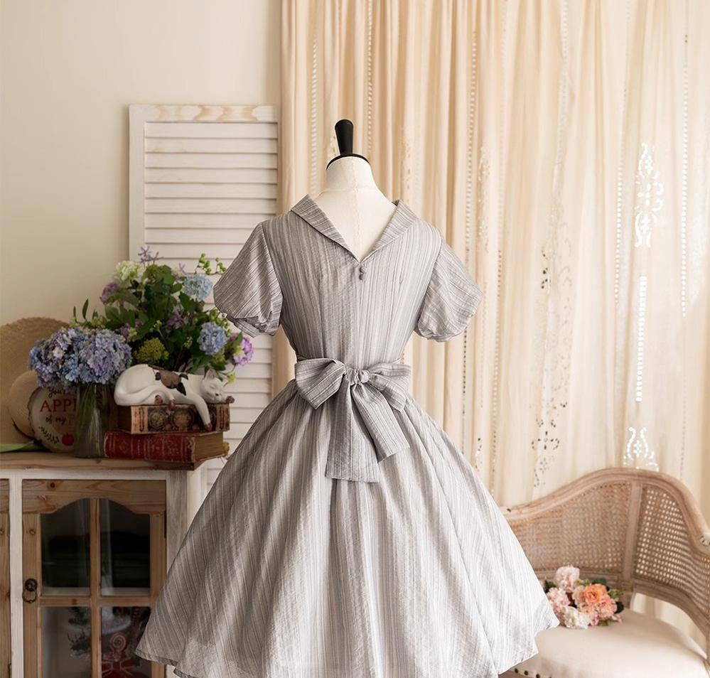 Forest Wardrobe~Forest Gallery~Classic Lolita OP Dress Country Style Tencel Dress   