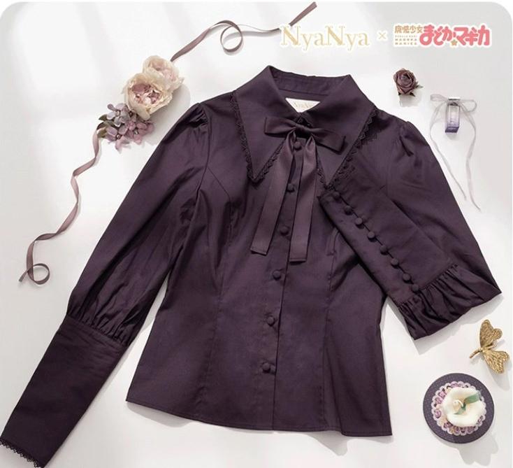 NyaNya - IP Collab Lolita Dress Madoka Kaname Homura Akemi Lolita OP dress 34054:544862