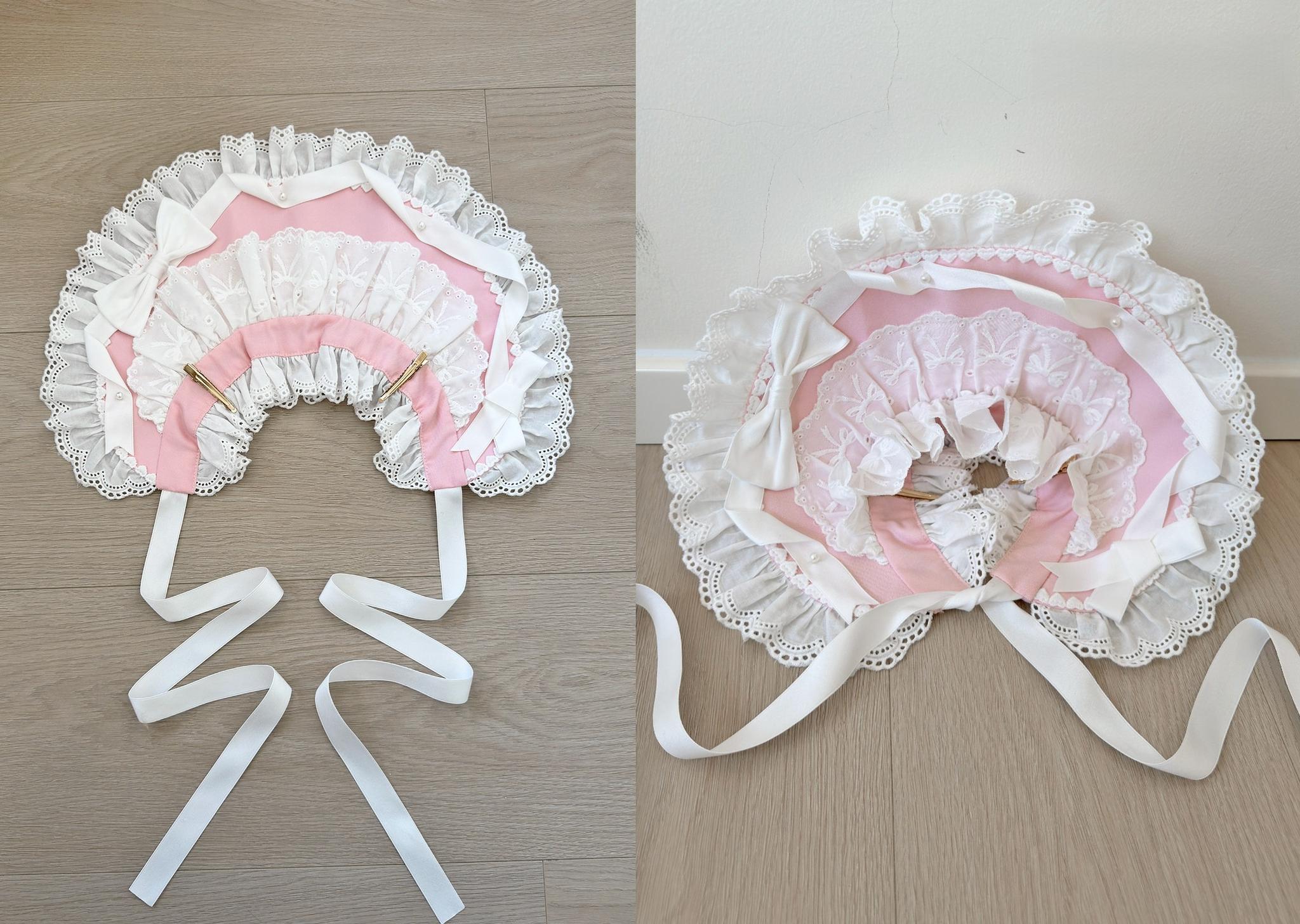 Cream Fondant - Old School Lolita JSK & OP Dress, Pearl Accent 44621:815474