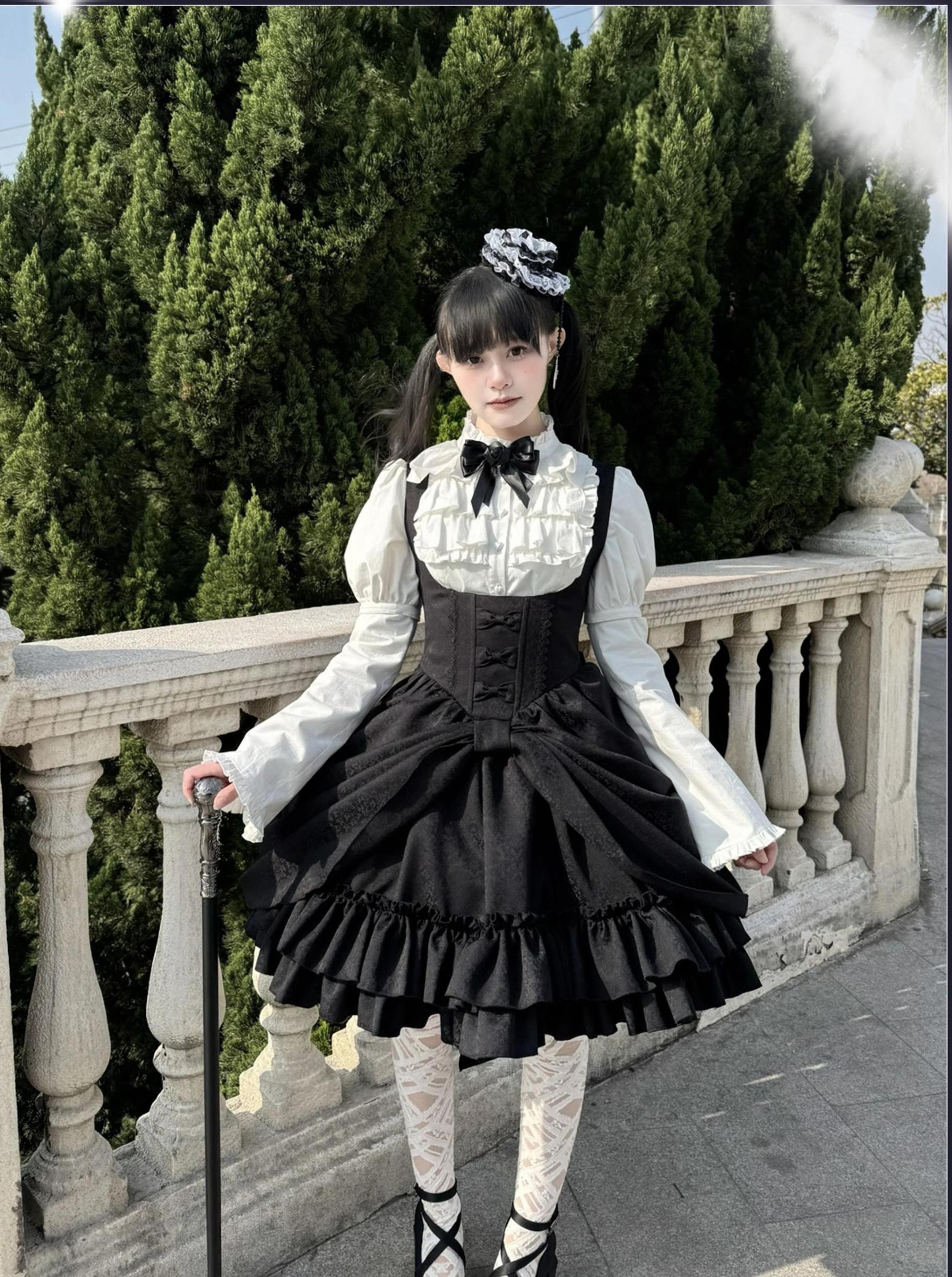 Perfume Bottle - Gothic Lolita Corset JSK Dress, Bust-Supporting 45080:834206