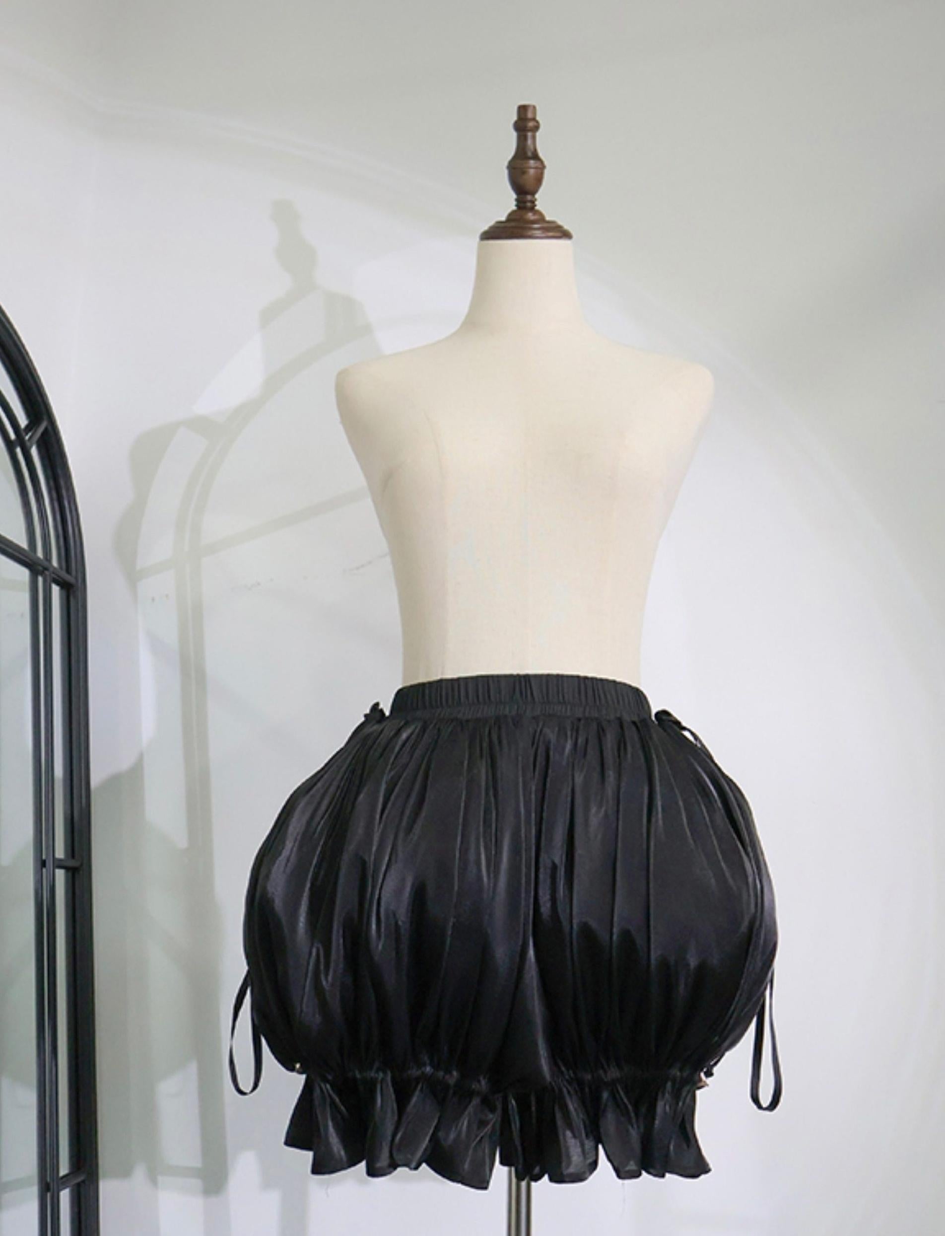 Adjustable Dual-use Lolita Bloomers and Petticoat