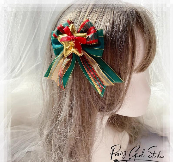 Pretty Girl Lolita~Sweet Lolita Headdress Christmas Lolita Accessories   