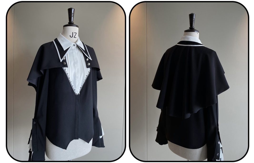 Susin Lolita~Cross Praise~Nun Style Gothic Lolita Dress and Blouse 12878:183566