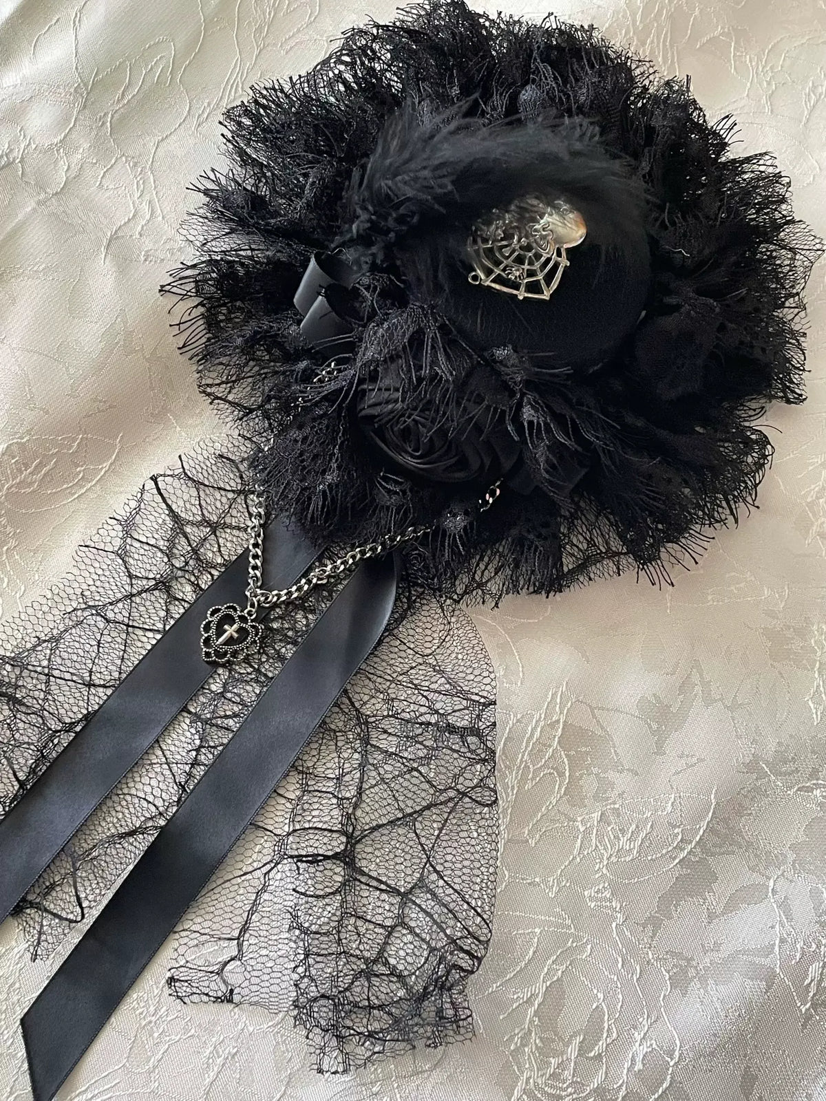 Mistshroud Manor - Gothic Lolita Blouse & Boned Waist SK, Drawstring Lift-up Hem (L M S XL) 45909:867560