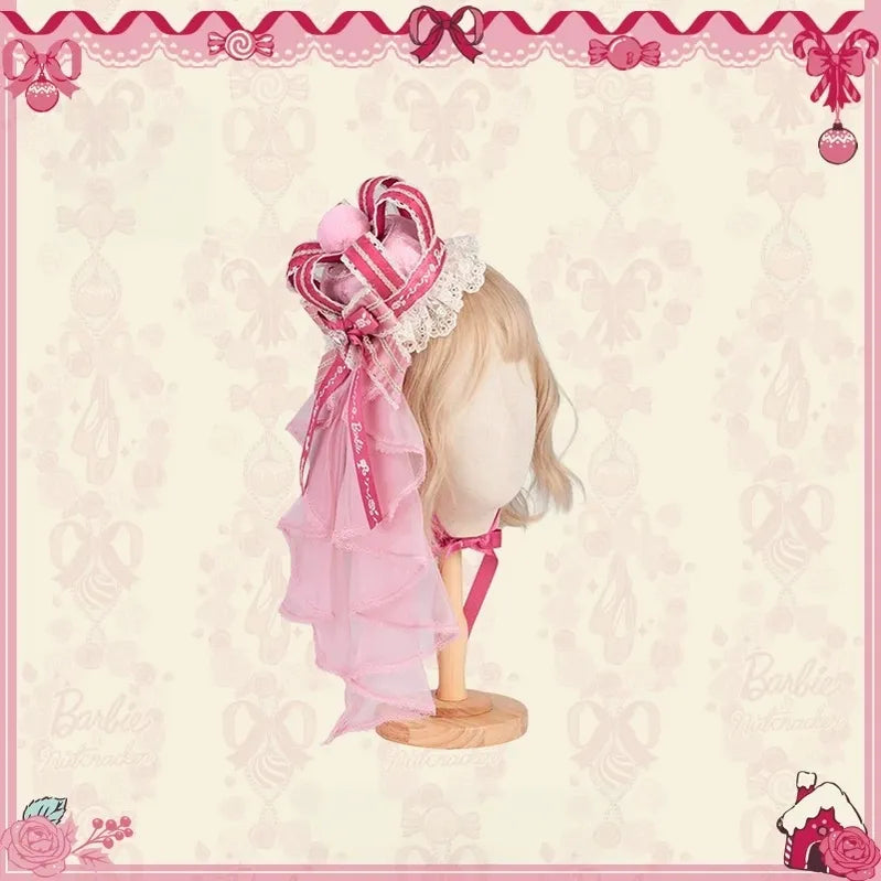 Nutcracker - IP Collaboration Sweet Lolita JSK & OP, Princess & Rose Print (L M S XL XS) 45890:866733