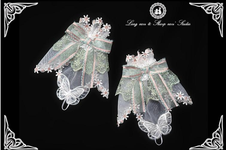 Long and Pointed Ears~Lily Overture~Wedding Lolita Dress Set Bridal Dress   