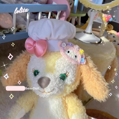 Bear Doll~Kawaii Lolita Hair Clip Plush Lamb Dog Side Clip Bangs Clip   