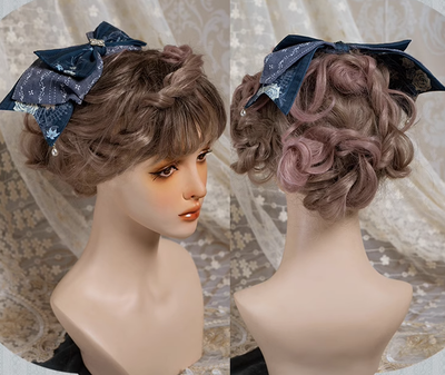 Neo Ludwig~Under the Rose~Elegant Lolita KC and Hairband Multicolors KC cyan 