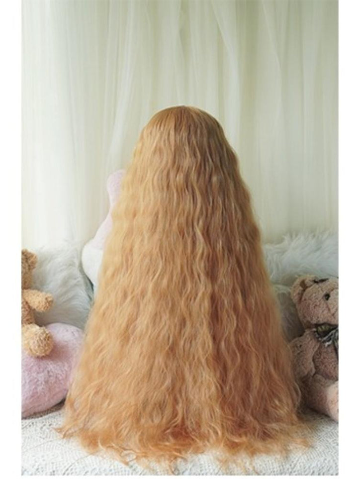 Imperial Tea~Sweet Lolita Wig 80cm Woolly Curls Wig   