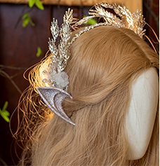 Hexagram~A Fairy Tale~Elegant Lolita Bridal Hair Accessories   