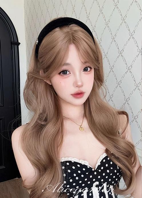 Alicegarden - Daily Lolita Wig, Blonde Long Wavy 42942:797873