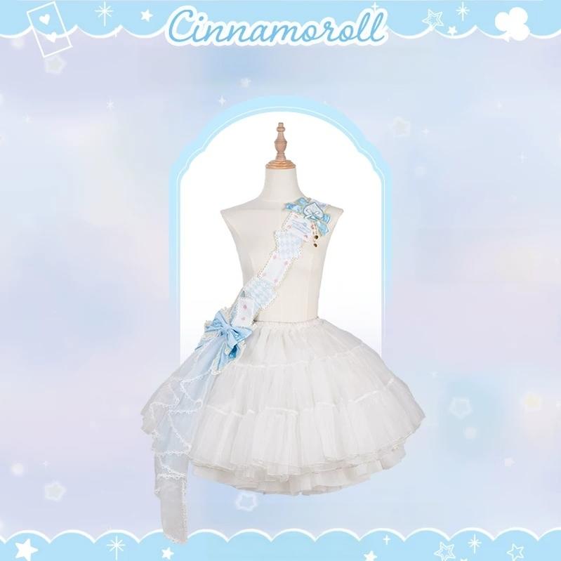 Cinnamoroll Magician - IP Collaboration Sweet Lolita Dress Set, Cinnamoroll Prints 45993:871390