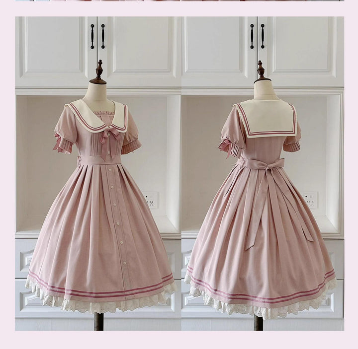 KOMOMO~Enchanted Girl~Sailor Lolita Dress Pink OP   