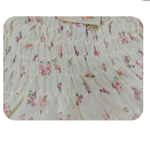 Rouroudream~Teenage Mind~Plus Size Lolita JSK Dress Chiffon Floral Print   