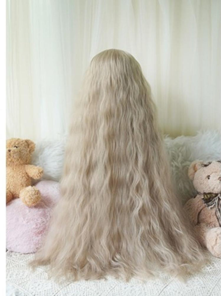 Imperial Tea~Sweet Lolita Wig 80cm Woolly Curls Wig   