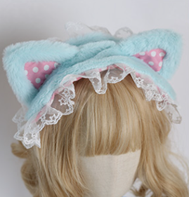 Xiaogui~Sweet and Lovely Lolita Cat Hair Band   