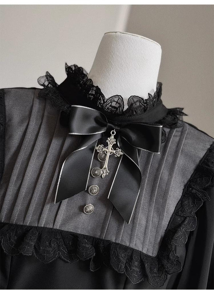 CastleToo~Rules of the Otherworld~Gothic Ouji Lolita Shorts Set with Embroidery Jacket 43013:762912